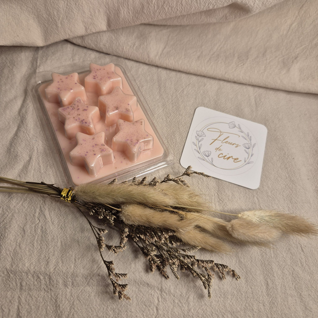 Parfum rose, fondants