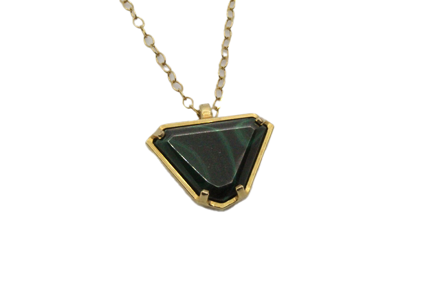 Pendentif malachite - JELANI