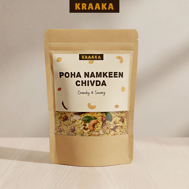 KRAAKA Roasted Poha Chevda (200g)