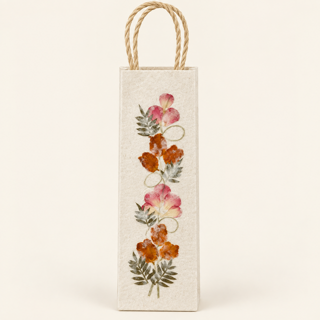 Sac Vanille en papier Antemoro de Madagascar