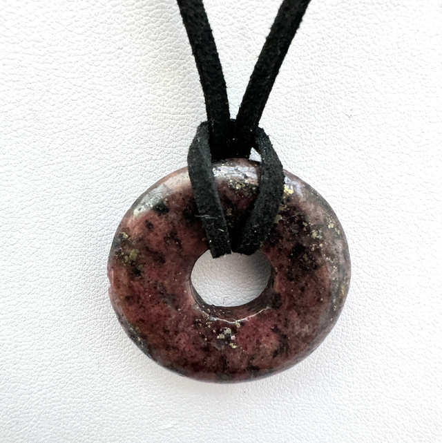 Jasper round pendant