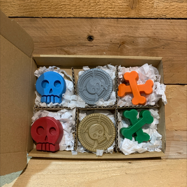 Pirate Wax Crayon Gift Box 
