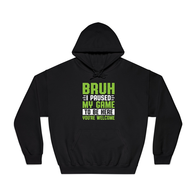 PAUSED GAME HOODIE - Adroit Clothing