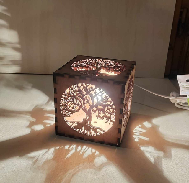 Lampe arbre de vie 