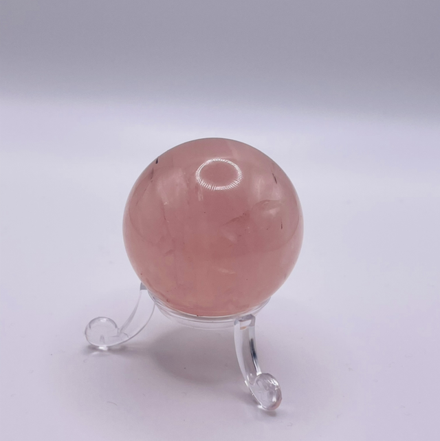 Rose Quartz Sphere - 1