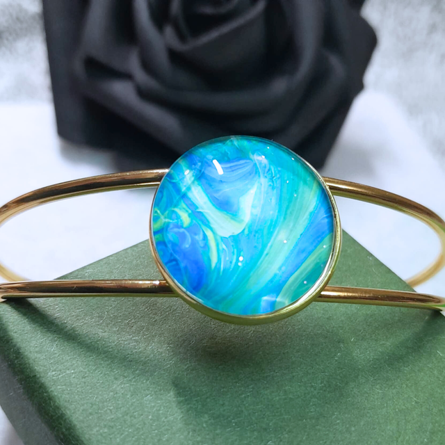 AQUA GOLD - Bracelet - Jonc doré