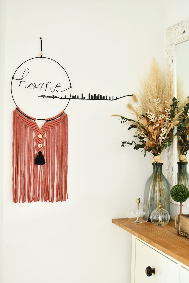 Décoration murale "HOME"