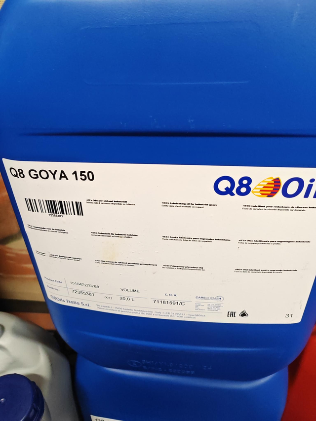 Q8 Goya 150 olio ingranaggi