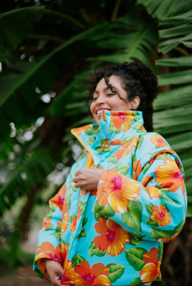 Tropicana Flores no céu Jacket