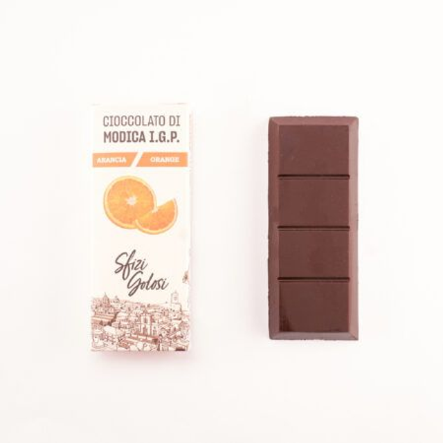 Cioccolato di Modica IGP – Arancia 60g