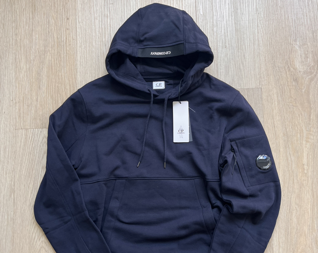 CP company hoodie blu size L
