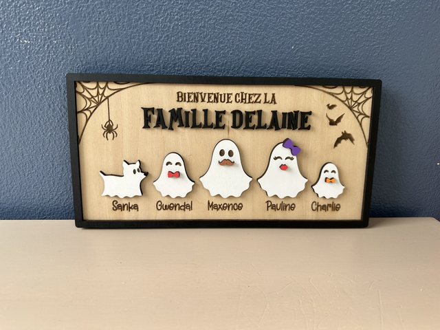 🎃👻 Pancarte de bienvenue spéciale Halloween 👻🎃