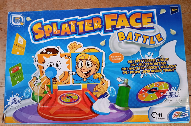 Jeu splatter face battle