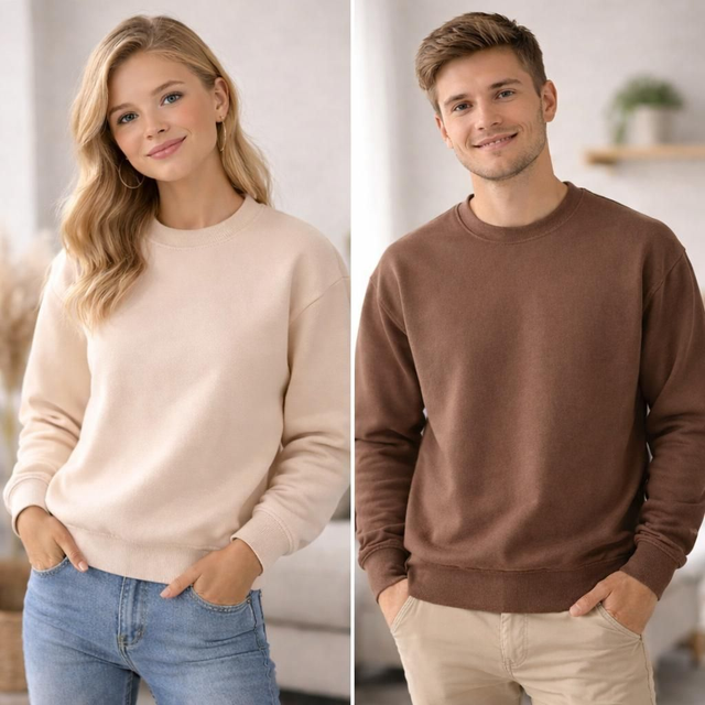 Sweatshirt unisexe personnalisé