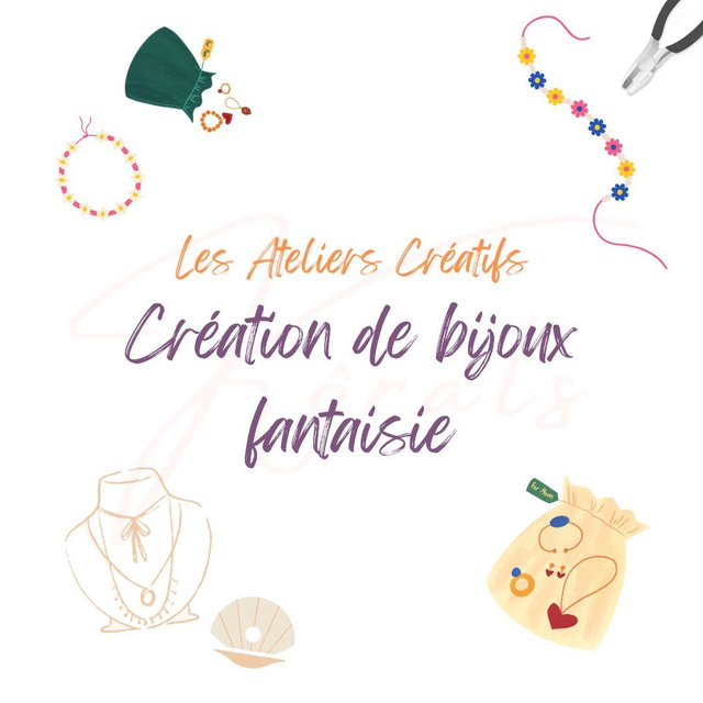 Atelier créatif - Création de bijoux fantaisie