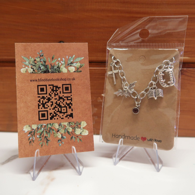 Book Themed Charm Bracelet