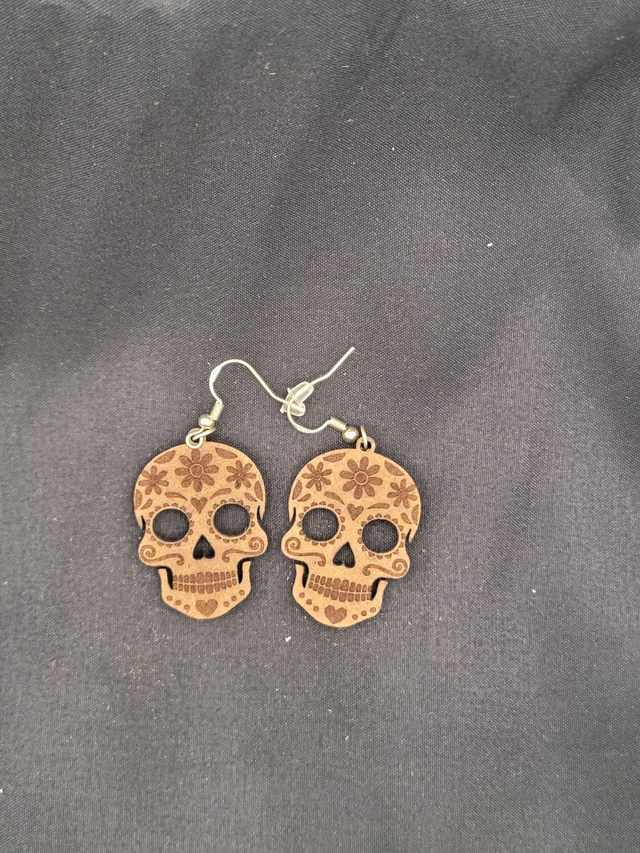 Boucles d'Oreilles Tête Mexicaine
