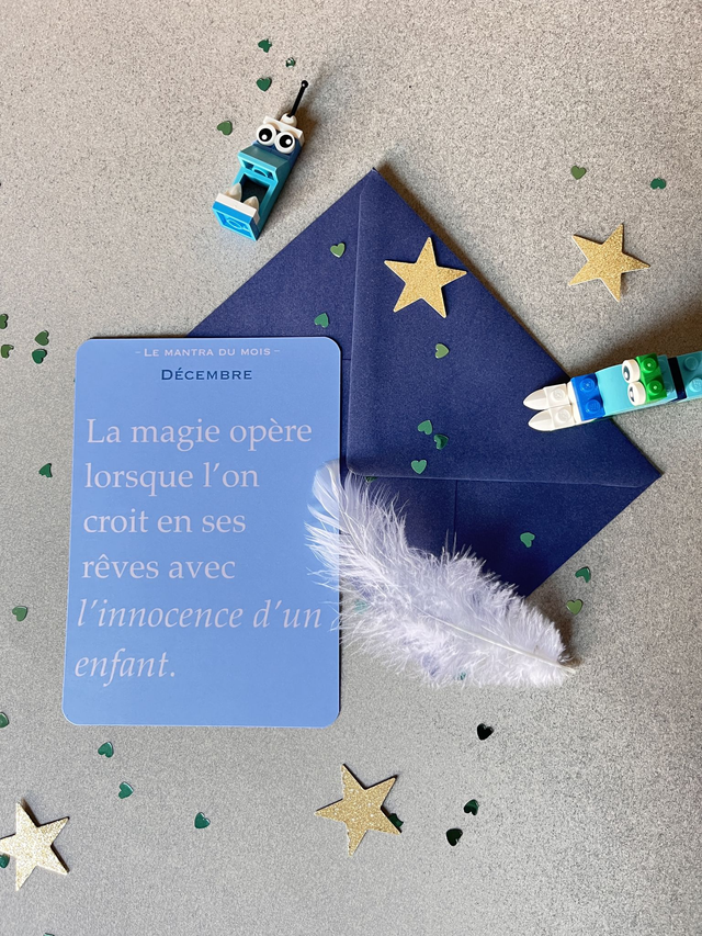 Carte de vœux "Mantra" 12. décembre