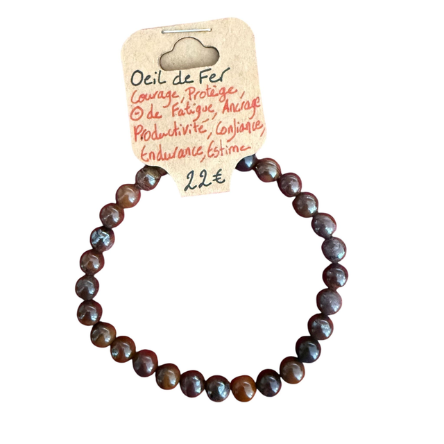 Bracelet Oeil de Fer ~ 6 mm