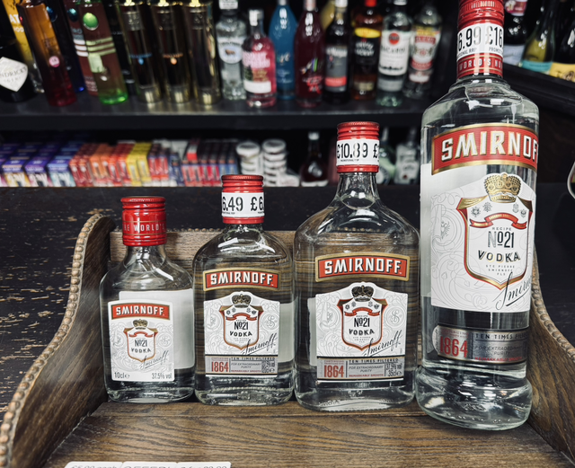 SMIRNOFF VODKA 