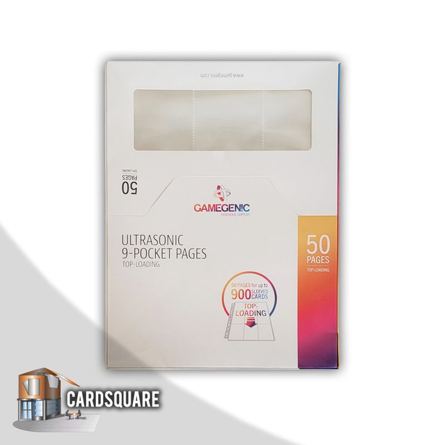 Gamegenic - 50 Pagine a 9 tasche - Clear