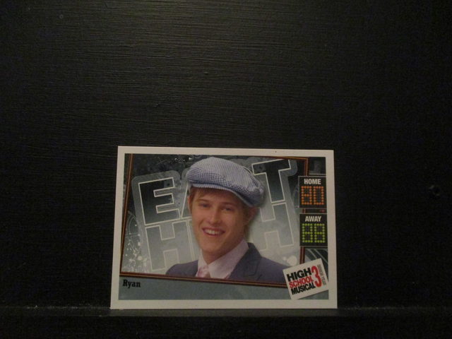 Ryan (Grey Outfit) - Character Card High School Musical 3 Senior Year Original Trading Card