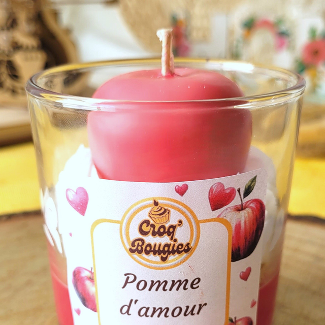 Bougie 140g - POMME D'AMOUR