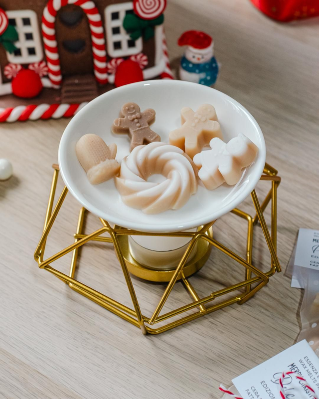 Set Regalo Natale – Bruciatore di Essenze, & Wax Melts Artigianali