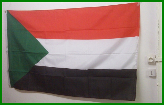 Drapeau Soudan - 150 x 90 cm