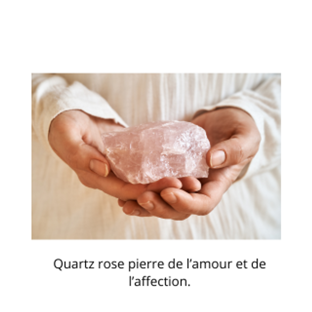 Quartz rose brut