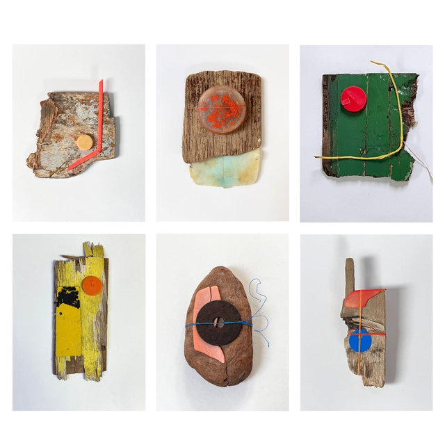 Centric Forces - 6 Abstract art greeting cards 