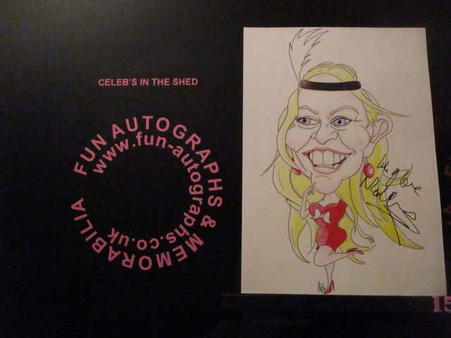 Nicole Faraday Limited Edition A4 Authentic Autographed Caricature (15)