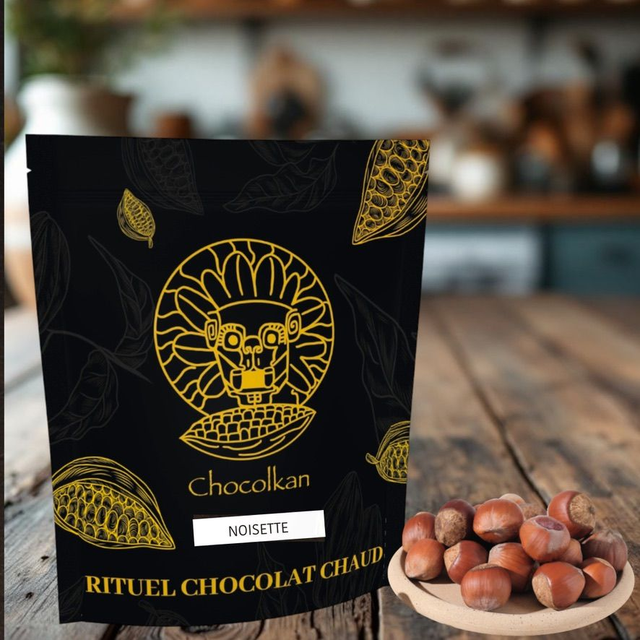 Doypack Choconuta 0.5kg - Rituel Chocolat Chaud à la noisette -   Équateur 65%