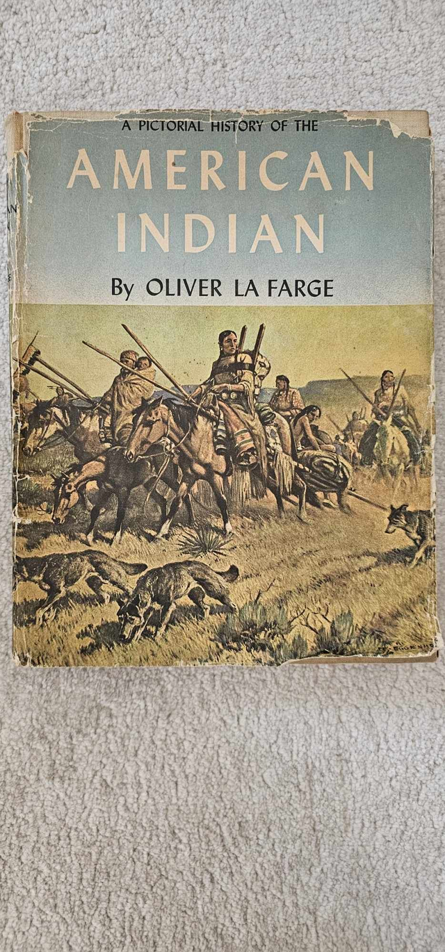 A Pictorial History Of The American Indian by Oliver La Farge
