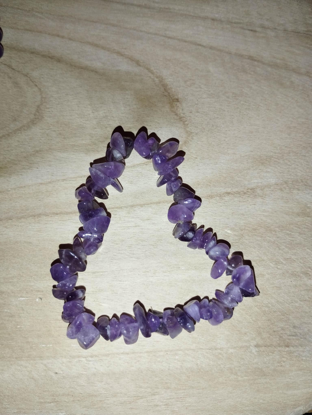 Améthyste bracelet en chips 