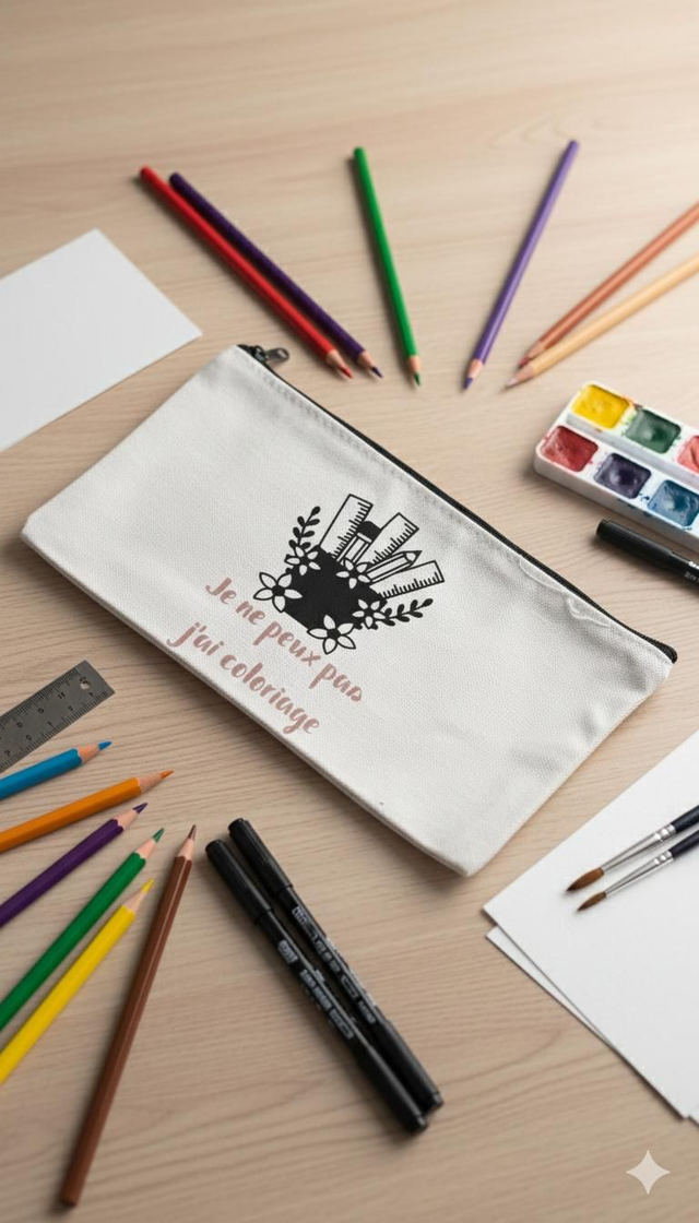 Je ne peux pas j'ai coloriage 