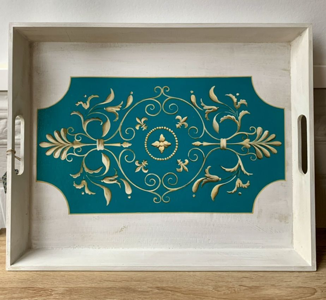 Plateau "ornementation n°7