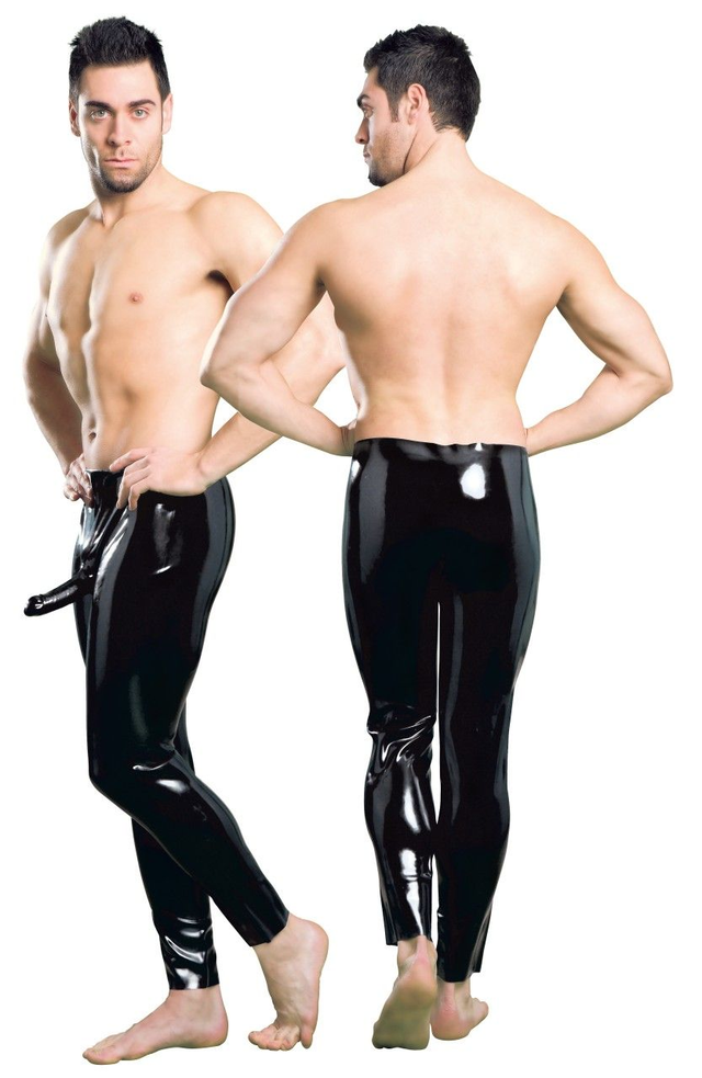 FANTASY Leggings m.Penishülle schw.Gr.L