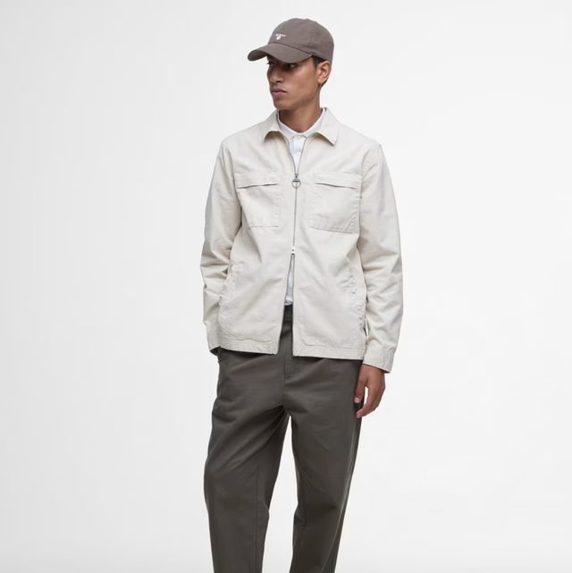 Barbour Glendale Overshirt Mist