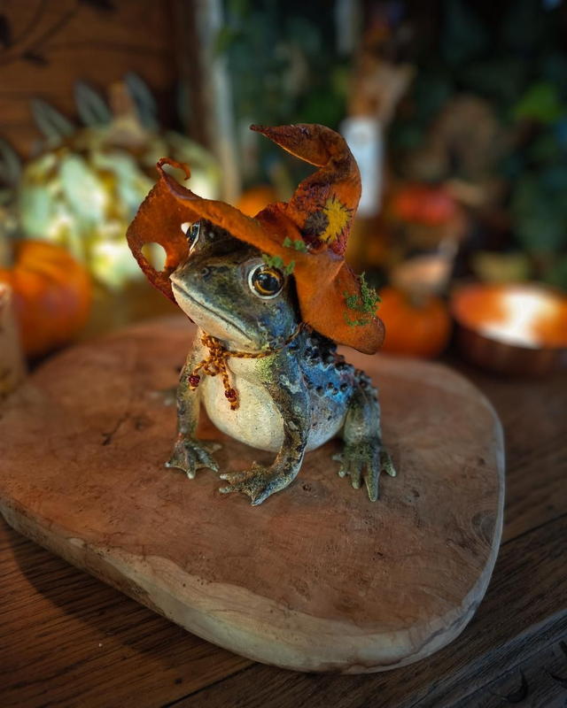 Albert le Magnifique - Mr Crapaud - Sculpture Fantastique 