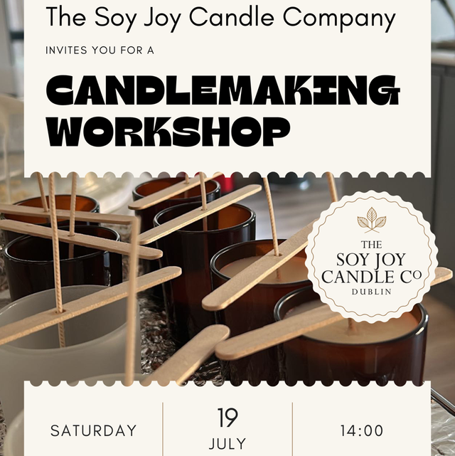 JULY 2025 CANDLE-MAKING WORKSHOP