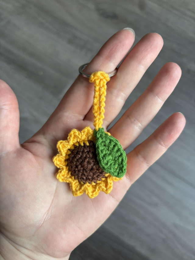 Porte clé Tournesol 