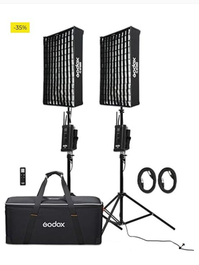 GODOX FL100-K2-2 Panel led flexible FL100 Con Soporte y Bolsa