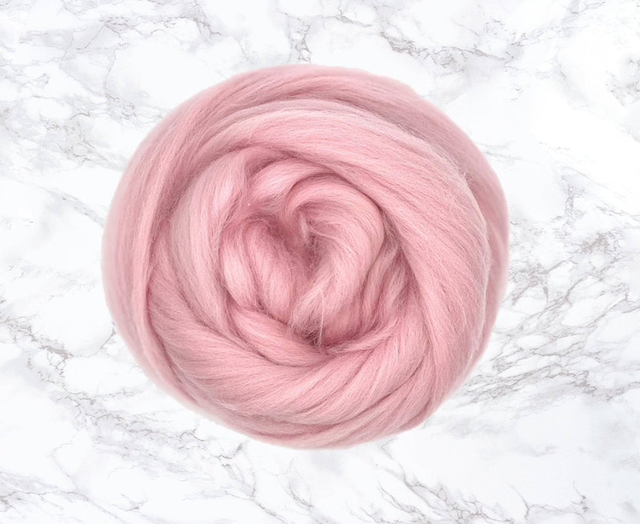 Candy Floss 23 mic merino top  