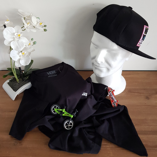 T-shirt Homme Vans Classic Fit noir XS