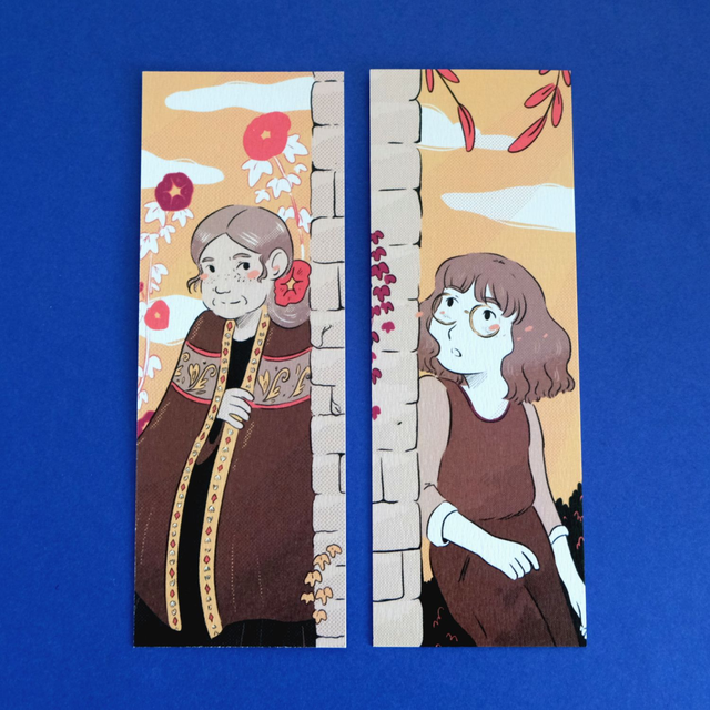 Marque-page: Derrière le mur