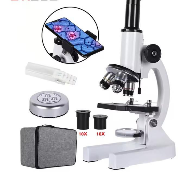 Microscopio Ottico Monoculare 40x 1600x