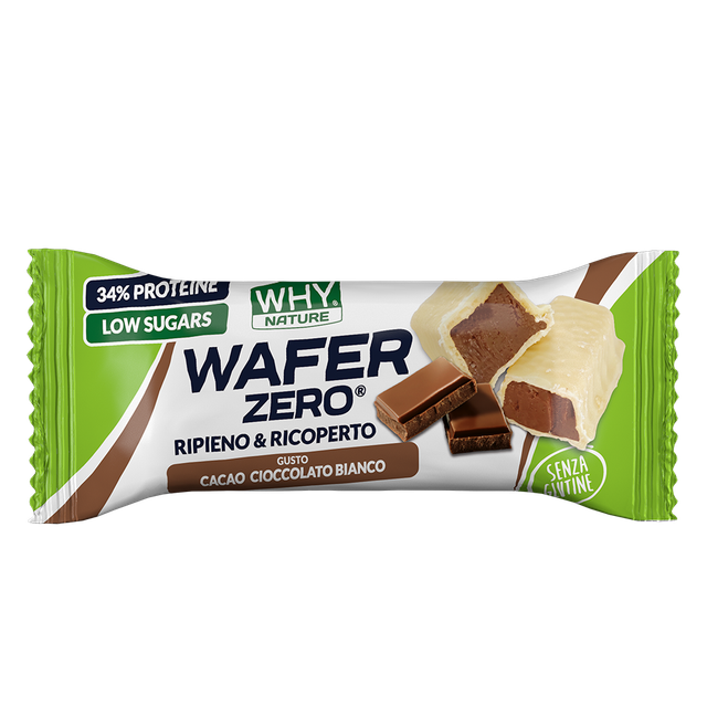 WAFER ZERO 35 G CACAO CIOCCOLATO BIANCO