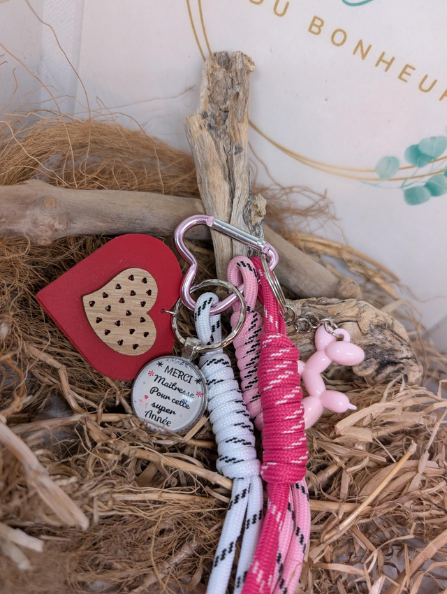 Porte clés Merci maîtresse pc016