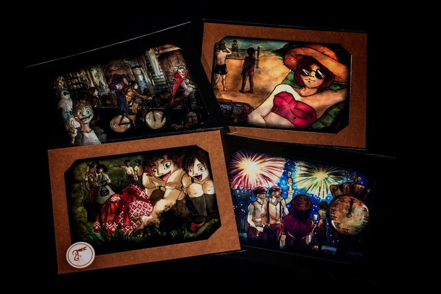 Pack 4 saisons - cartes A6